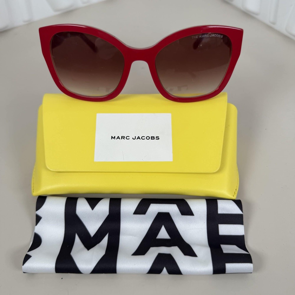 Marc Jacobs MARC 626/S Cat-Eye Sunglasses in Red